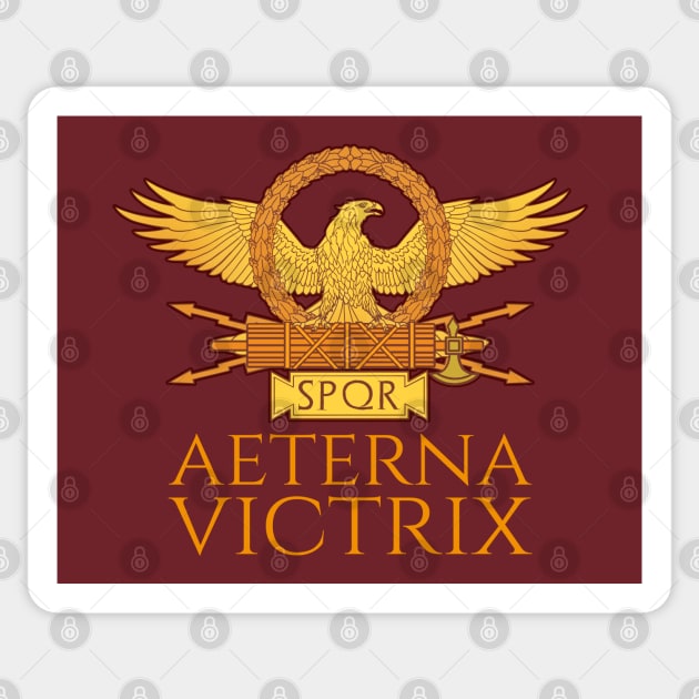 Ancient Roman Legion Eagle - Aeterna Victrix Sticker by Styr Designs